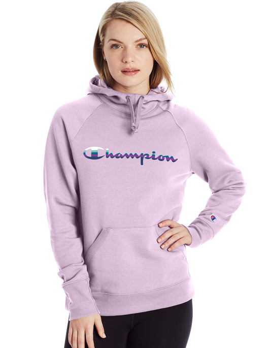Champion Womens Powerblend Fleece Pullover Hoodie