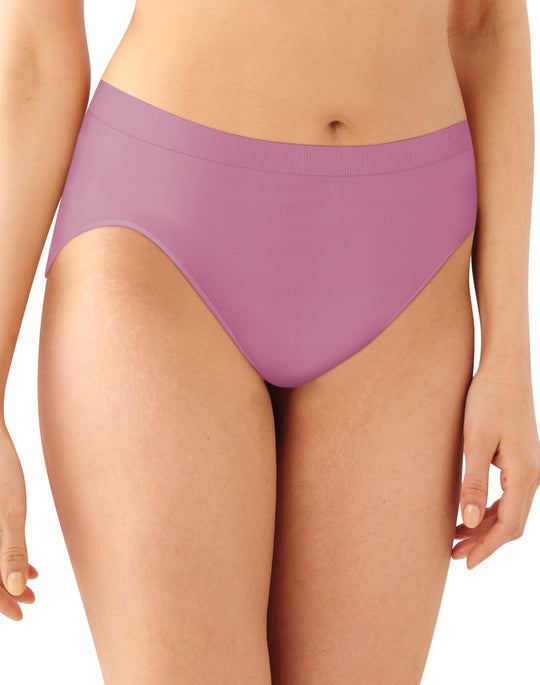 Bali Comfort Revolution Microfiber Solid Hi-Cut Brief