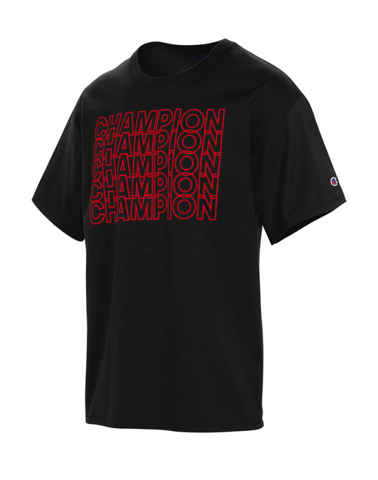 Champion Mens Classic Short-Sleeve Jersey Tee