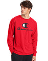 Champion Mens Classic Jersey Long-Sleeve Tee