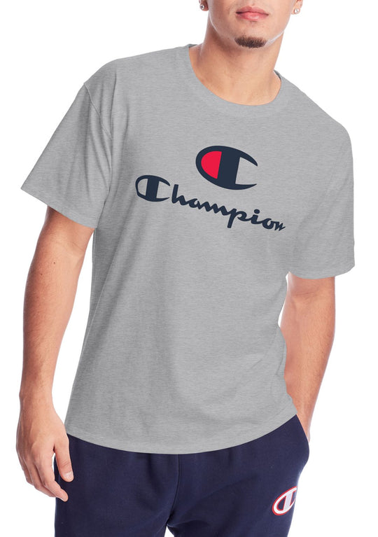 Champion Mens Classic Short-Sleeve Jersey Tee