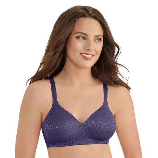 Vanity Fair Womens Body Shine Full Coverage Wirefree Bra