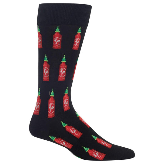 Hot Sox Mens Hot Sauce Crew Socks