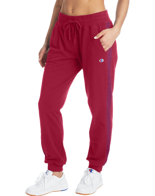 Champion Womens Campus French Terry Joggers With Taping
