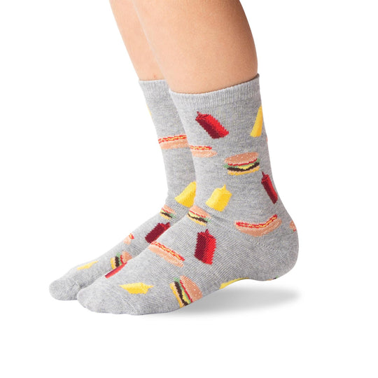 Hot Sox Kids BBQ Crew Socks