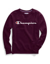 Champion Womens Plus Powerblend Fleece Boyfriend Crew