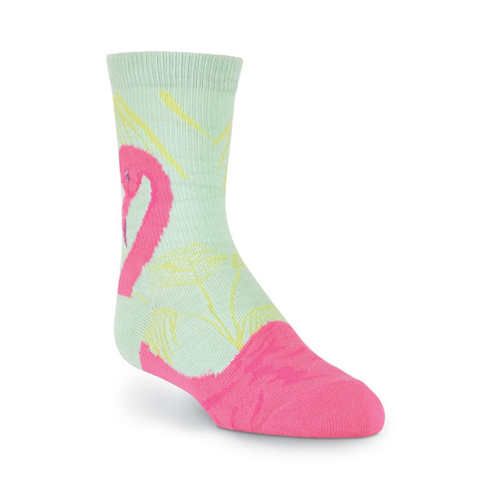 K. Bell Kids Flamingo Crew Socks