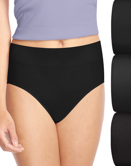 Hanes Ultimate® Smoothing Seamless Hi-Cut 3-Pack