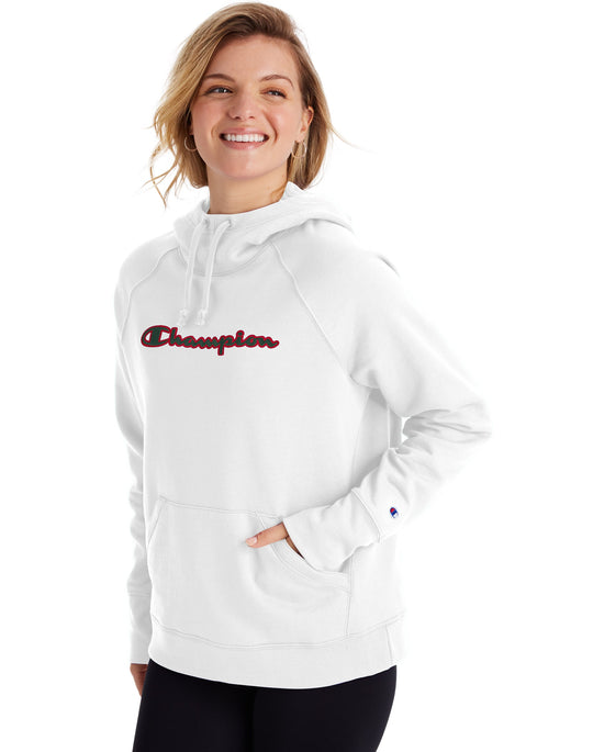 Champion Womens Powerblend Fleece Pullover Hoodie