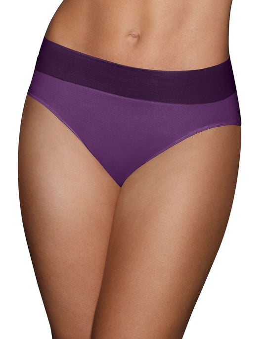 Bali Women`s Comfort Revolution Modern Hi-Cut Panty