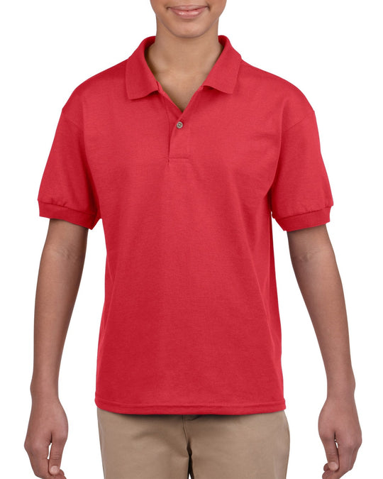 Gildan Youth DryBlend Jersey Sport Shirt, XL, Red