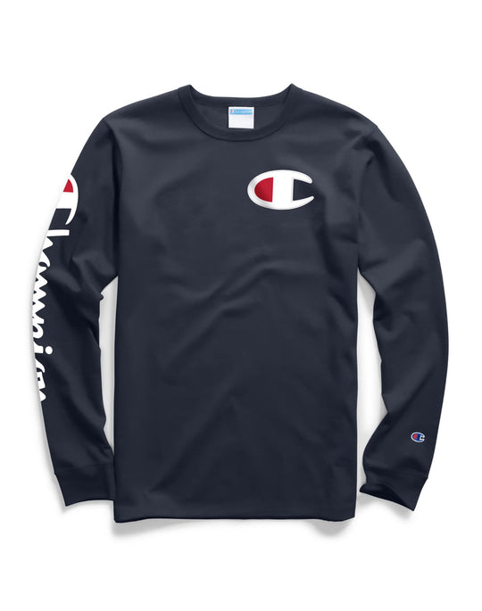 Champion Life Mens Heritage Long-Sleeve Tee