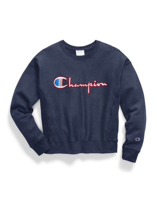 Champion Life Womens Reverse Weave Crew