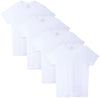 Fruit Of The Loom Mens Beyondsoft Crew Neck T-Shirts 4 Pack Extended Sizes