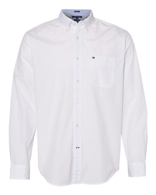 Tommy Hilfiger Mens Polka Dot Shirt - 13H4417