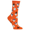 Hot Sox Womens Cute Ghost Crew Socks