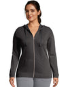 Hanes Womens French Terry Full Zip Hoodie
