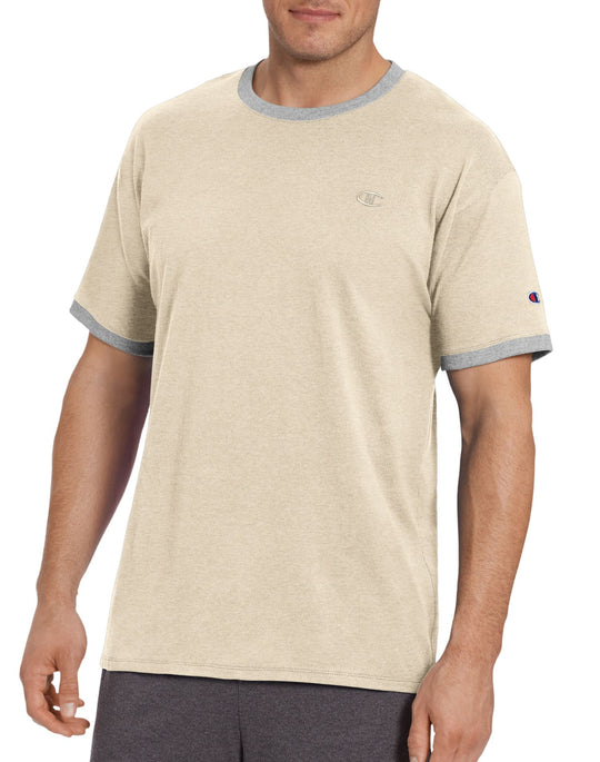 Champion Men`s Classic Jersey Ringer Tee