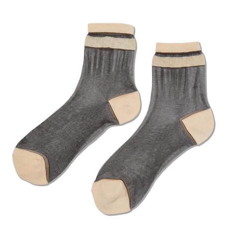 Hot Sox Womens Sheer Anklet Socks