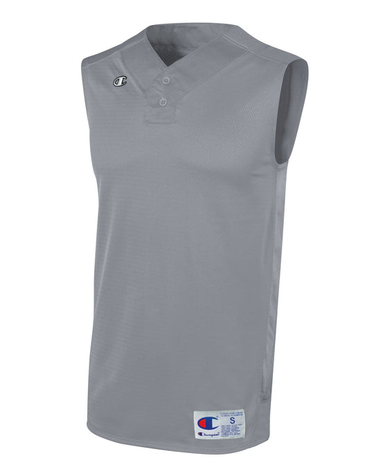 Champion Men's and Youth Prospect Baseball Double Dry Sleeveless Henley Jersey