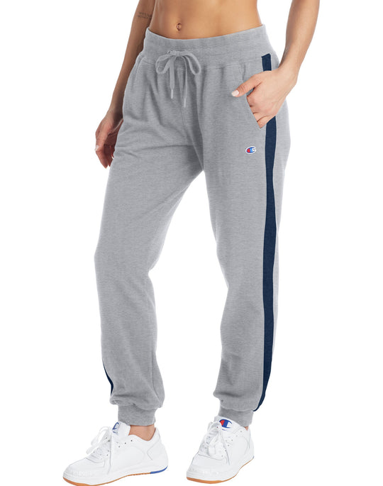 Champion Womens Campus French Terry Joggers With Taping