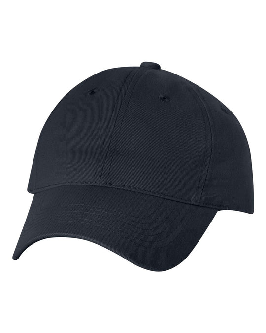 Sportsman Heavy Brushed Twill Unstructured Cap, Adjustable, White