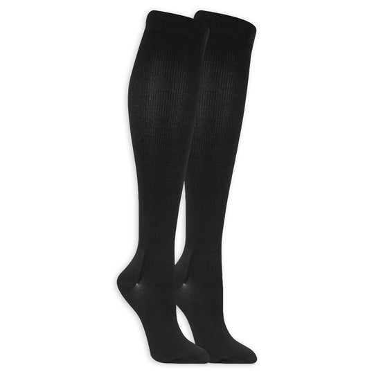 Dr. Scholls Womens American Lifestyle Collection Floral Knee High Compression Socks 2 Pair