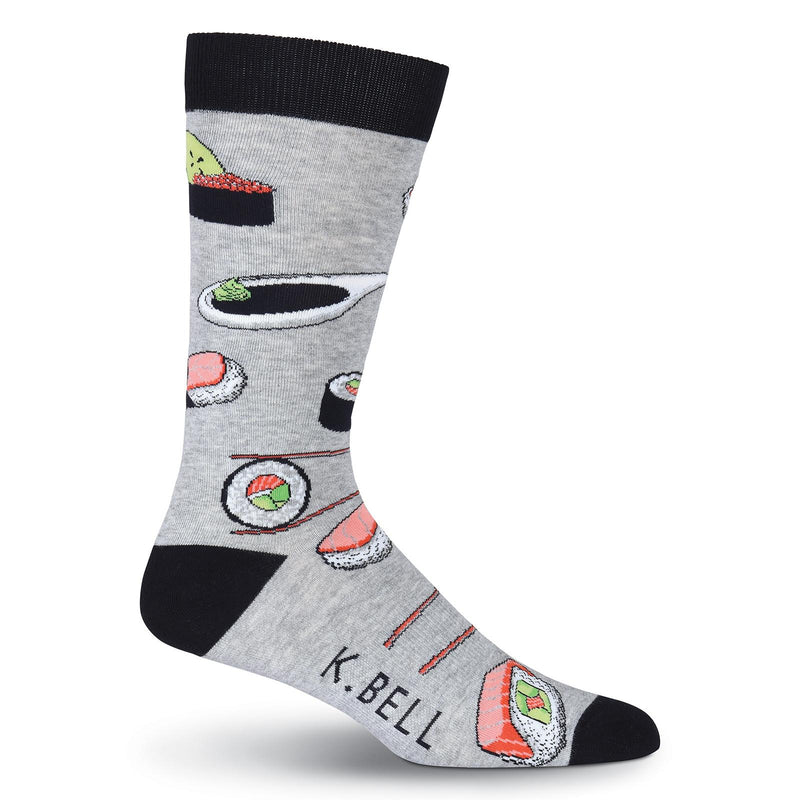 K. Bell Mens Sushi Crew Socks