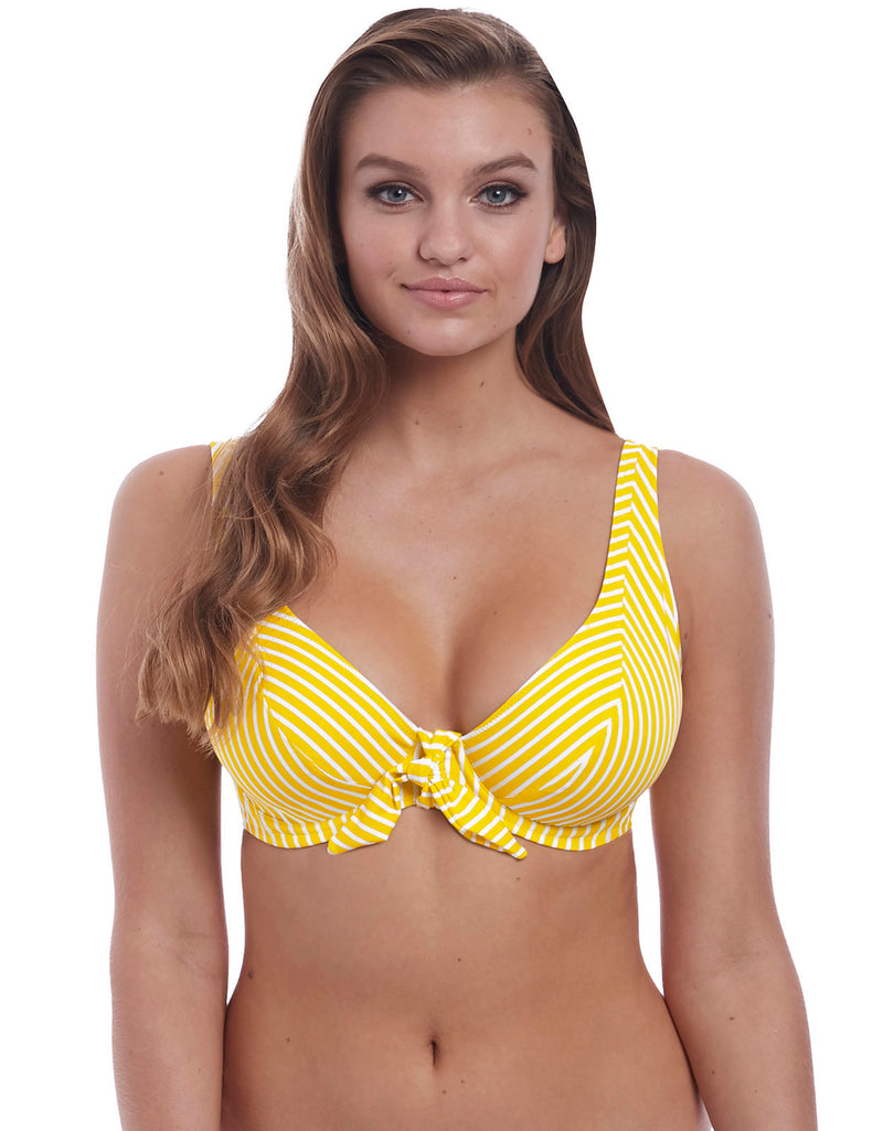Freya Womens Beach Hut Underwire High Apex Bikini Top