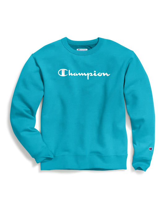 Champion Mens Powerblend Fleece Crew