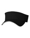 Sportsman Sandwich Visor, Adjustable, White