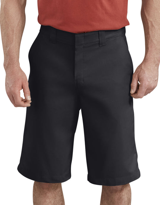 Dickies Mens 13" FLEX Active Waist Flat Front Shorts