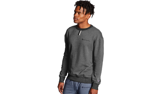 Champion Mens Heritage Heather YC Crew