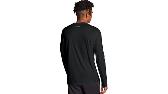 Champion Mens Double Dry Core Long-Sleeve Tee