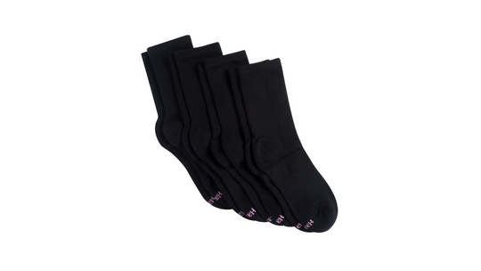 Hanes Womens Cool Comfort Sport 4-Pack Crew Socks