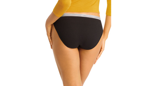 Hanes Womens Cool Comfort Cotton Sporty Bikini 6-Pack