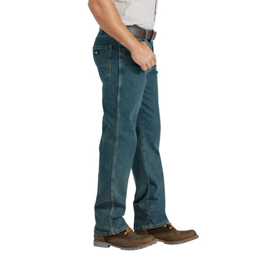 Dickies Mens FLEX Active Waist 5-Pocket Relaxed Fit Jeans