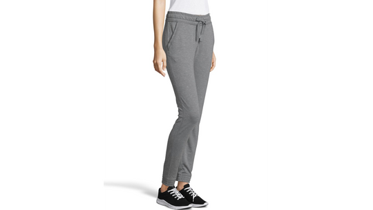 Hanes Womens French Terry Jogger with Pockets