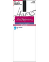 Hanes Silk Reflections Plus Knee Highs Enhanced Toe 2 pair pack