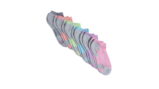 Hanes Womens Cool Comfort Sport 6-Pack No Show Socks