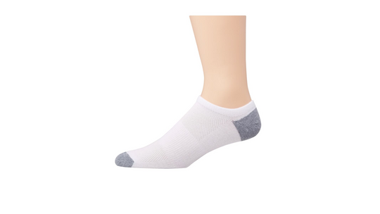 Hanes Mens FreshIQ X-Temp Super Low No Show Socks 12-Pack