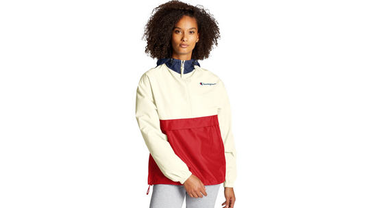 Champion Womens Packable Colorblocked Jacket