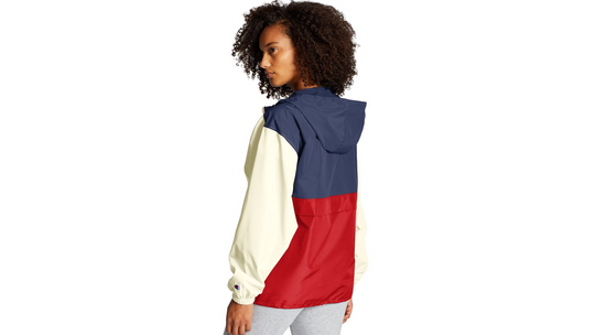 Champion Womens Packable Colorblocked Jacket