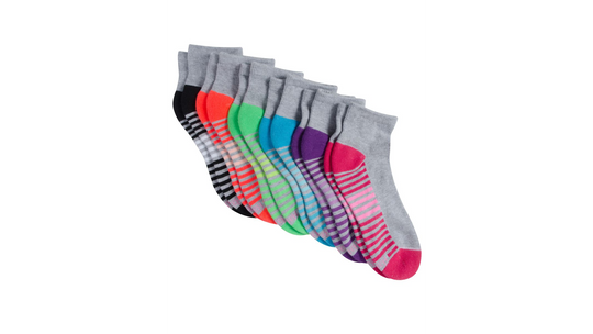 Hanes Womens Cool Comfort Sport 6-Pack Ankle Socks