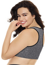 Just My Size Womens Pure Comfort Racerback Bra