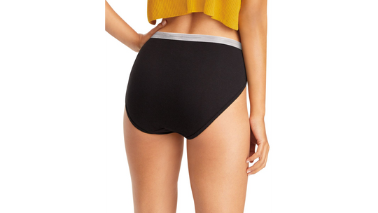 Hanes Womens Cool Comfort Cotton Sporty Hi-Cut 6-Pack