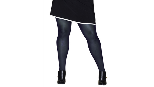 Hanes Womens Curves Control Top Opaque Tights