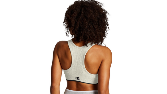 Champion Womens The Sweatshirt Chevron Racerback Sports Bra