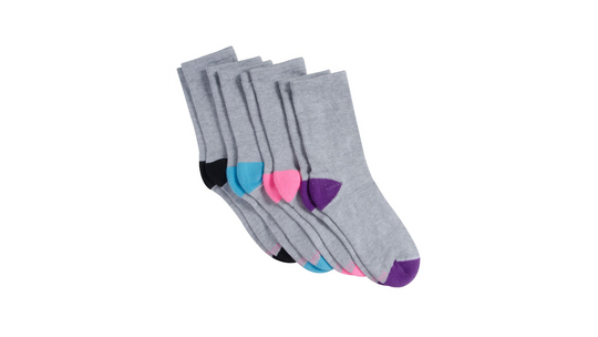 Hanes Womens Cool Comfort Sport 4-Pack Crew Socks