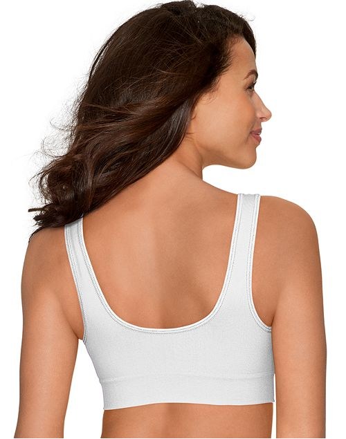 Womens Cozy Comfort Flex Fit Seamless and Wirefree Bra, Style MHG196 